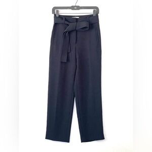 Aritzia Wilfred Tie-Front Pant in Black Size 4